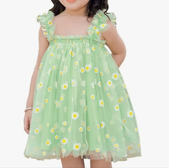 Tulle Daisy Dress 3T/4T - Picture 1 of 2